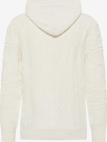 Carlo Colucci Knit Cardigan in Beige