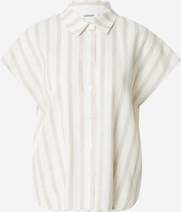 Bluză de la minimum pe bej: față