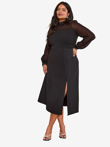 Robe 'Scuba' Friends Like These en noir : devant