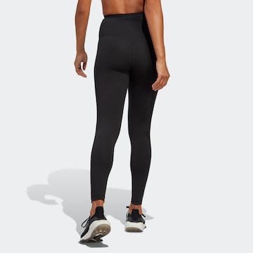 ADIDAS PERFORMANCE Skinny Workout Pants 'Sports Club' in Black