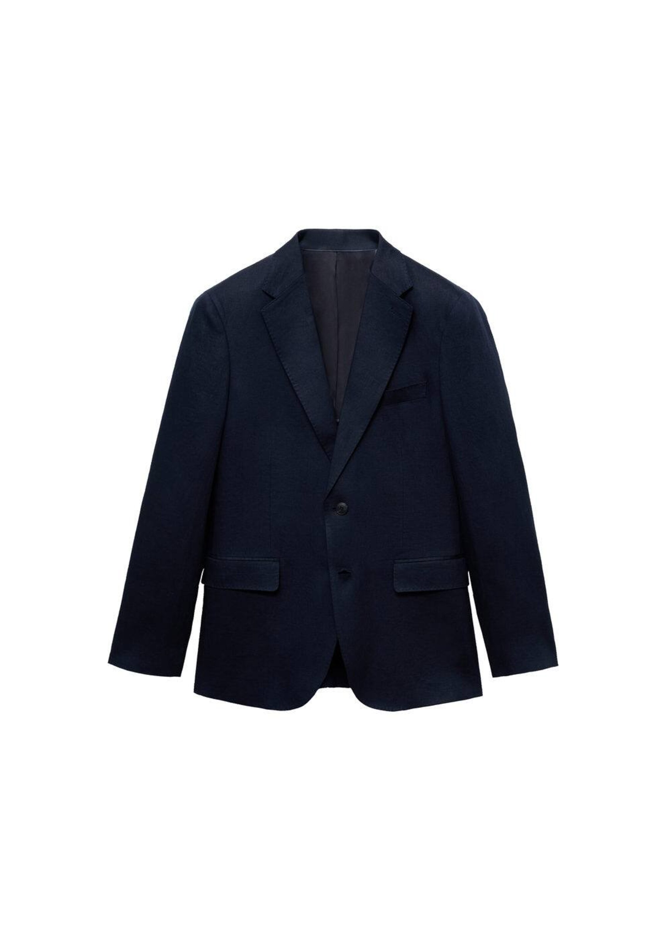MANGO MAN Slim fit Suit Jacket 'Amalfi' in Blue: front