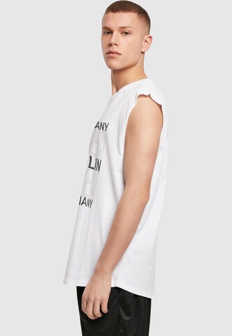 Merchcode Shirt 'Berlin' in Weiß
