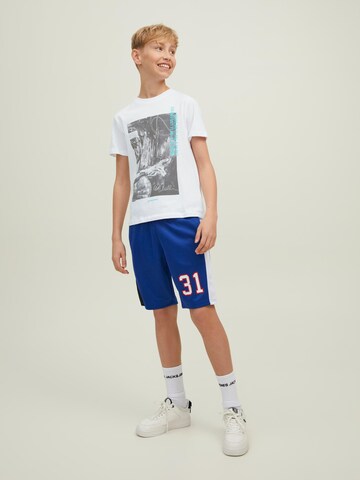 Jack & Jones Junior Shirt 'LEGENDS' in Weiß