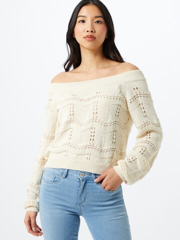 Pullover 'ONLVilda' di ONLY in beige: frontale