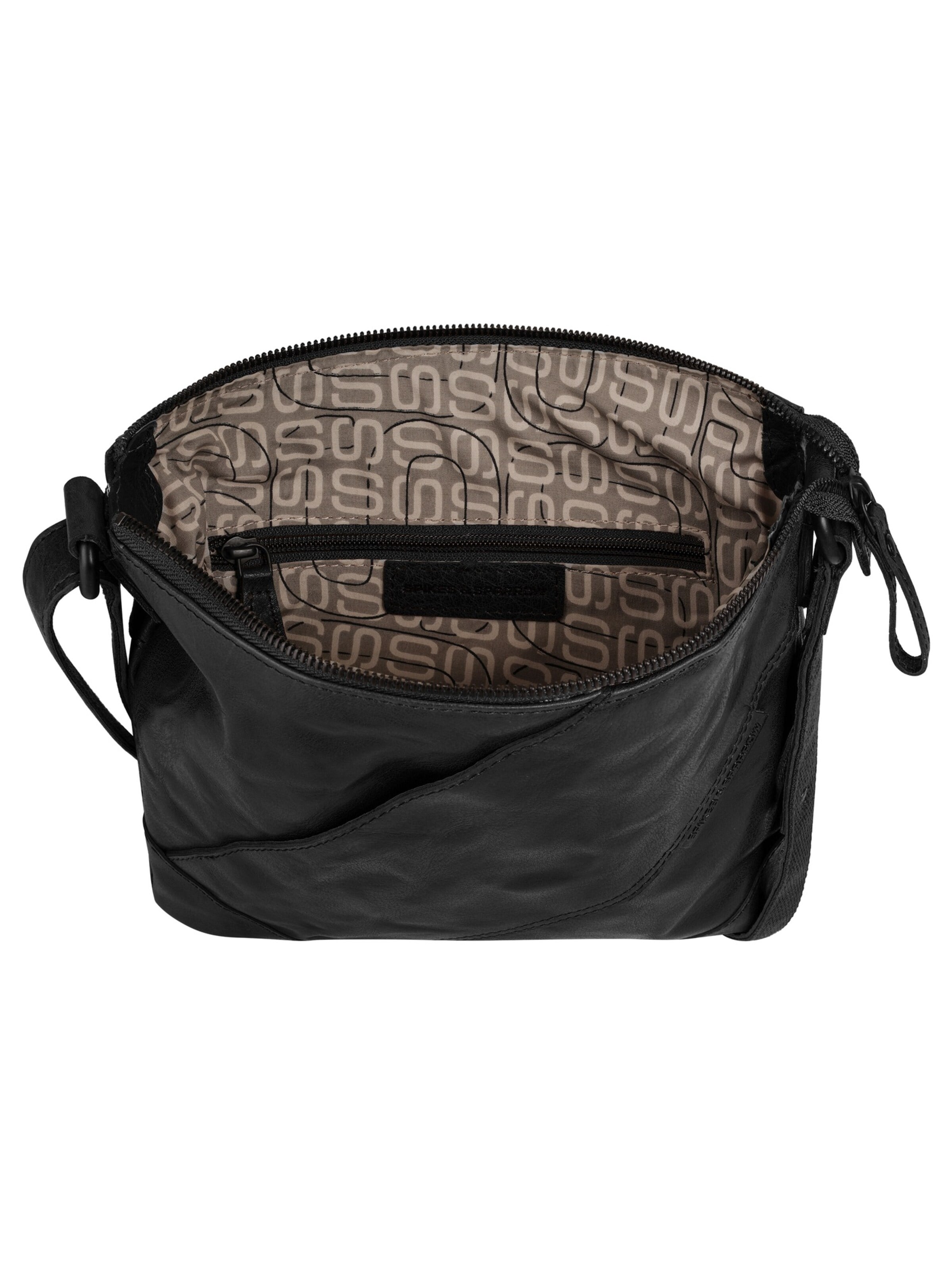 Spikes & Sparrow Crossbody Bag in Black