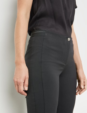 GERRY WEBER Skinny Kalhoty – černá