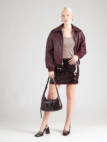 Monki Shirt in Brown