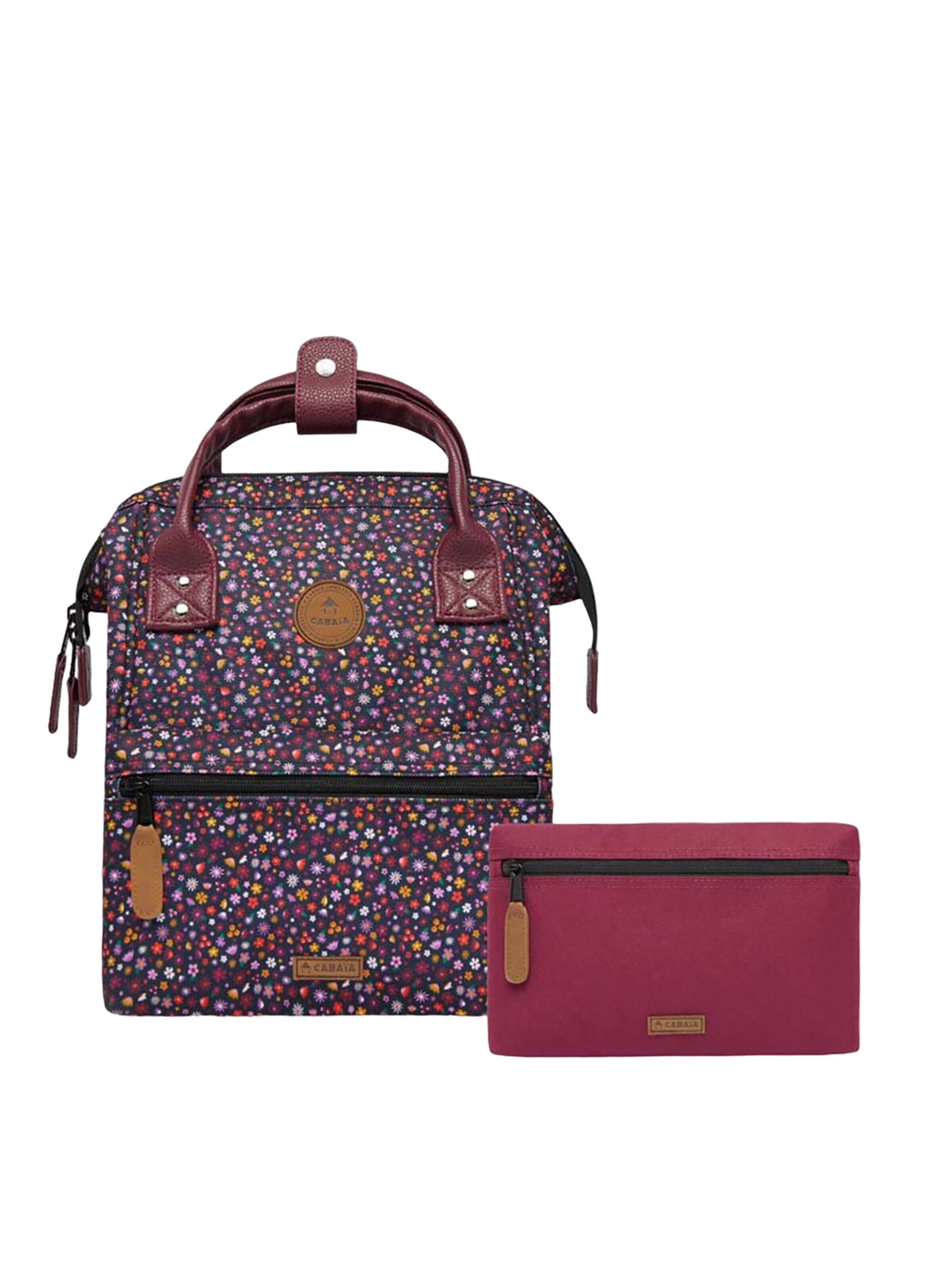 Cabaia Rucksack 'Lausanne S'‌‌‌‌‌‌‌‌ in Mischfarben: Vorderseite