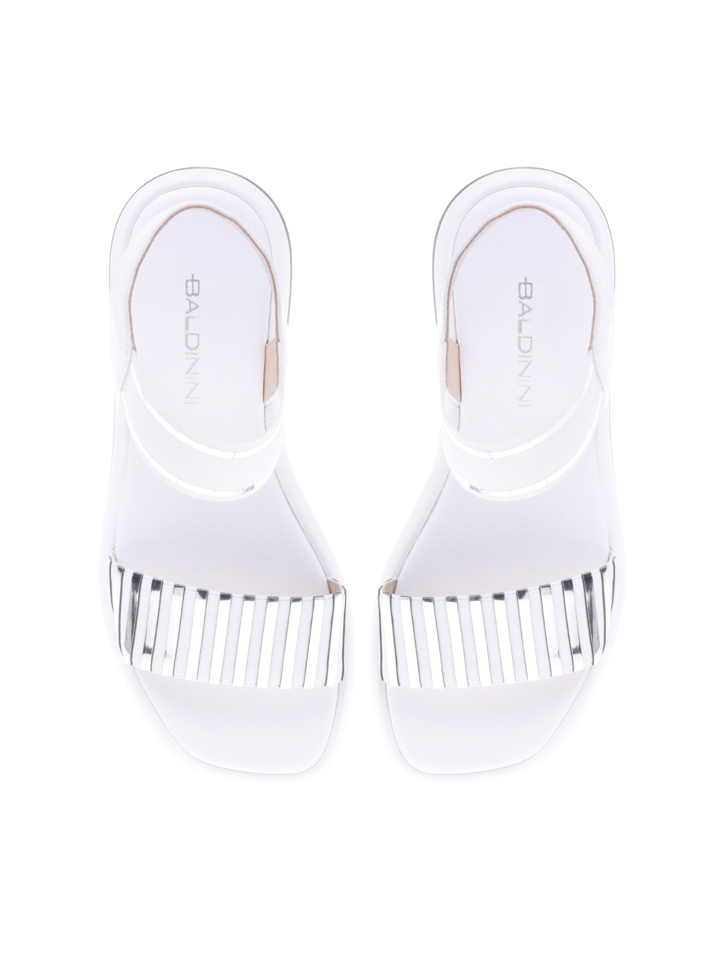 BALDININI Strap Sandals in White