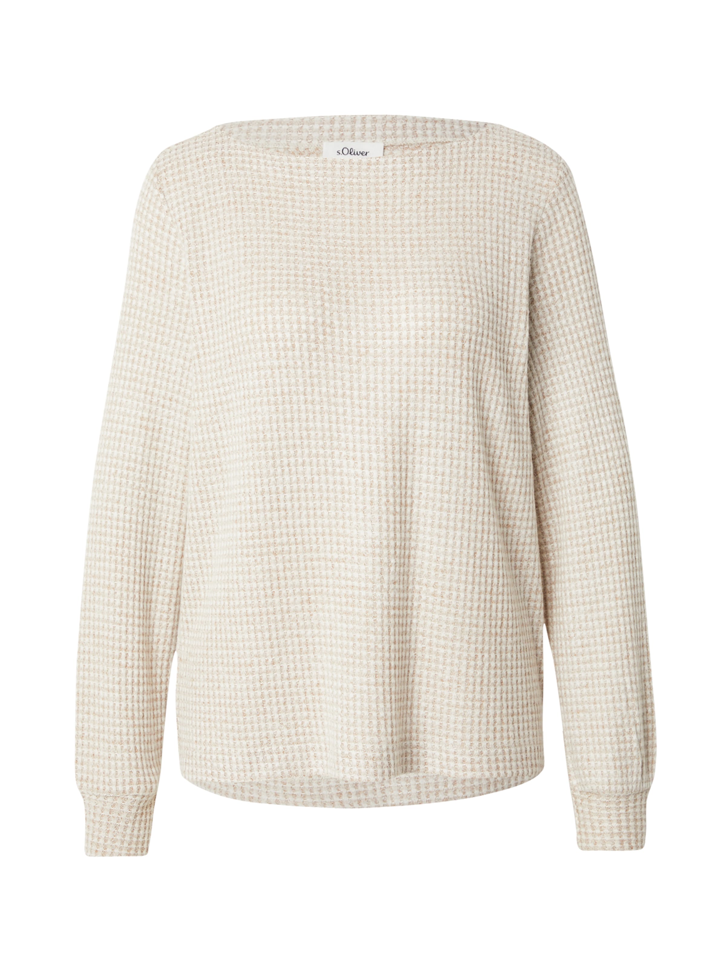 s.Oliver Koszulka w kolorze beżowy: przód