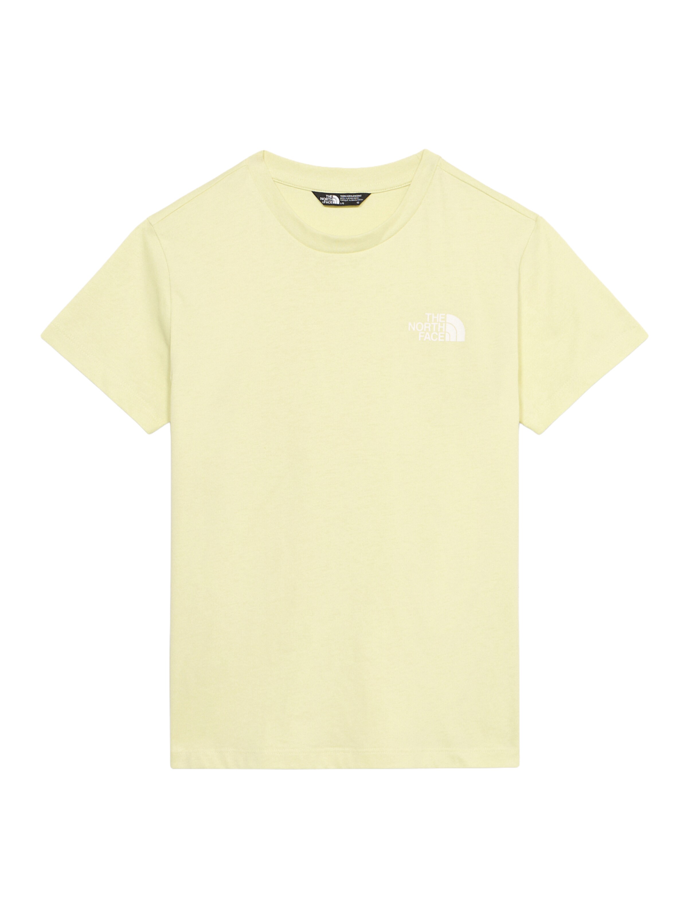 THE NORTH FACE Функциональная футболка 'SIMPLE DOME' в Желтый: спереди