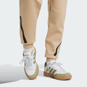 ADIDAS SPORTSWEAR Tapered Sporthose 'Z.N.E.' in Beige