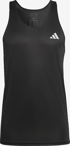 T-Shirt fonctionnel 'Own The Run' ADIDAS PERFORMANCE en noir : devant
