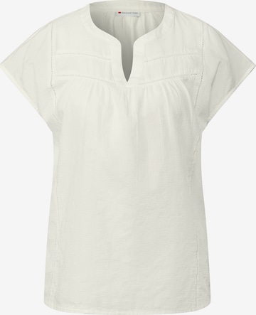 balts STREET ONE Blūze: no priekšpuses