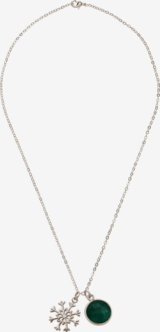 Gemshine Necklace in Silver: front