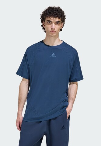 ADIDAS ORIGINALS - Camiseta en azul: frente