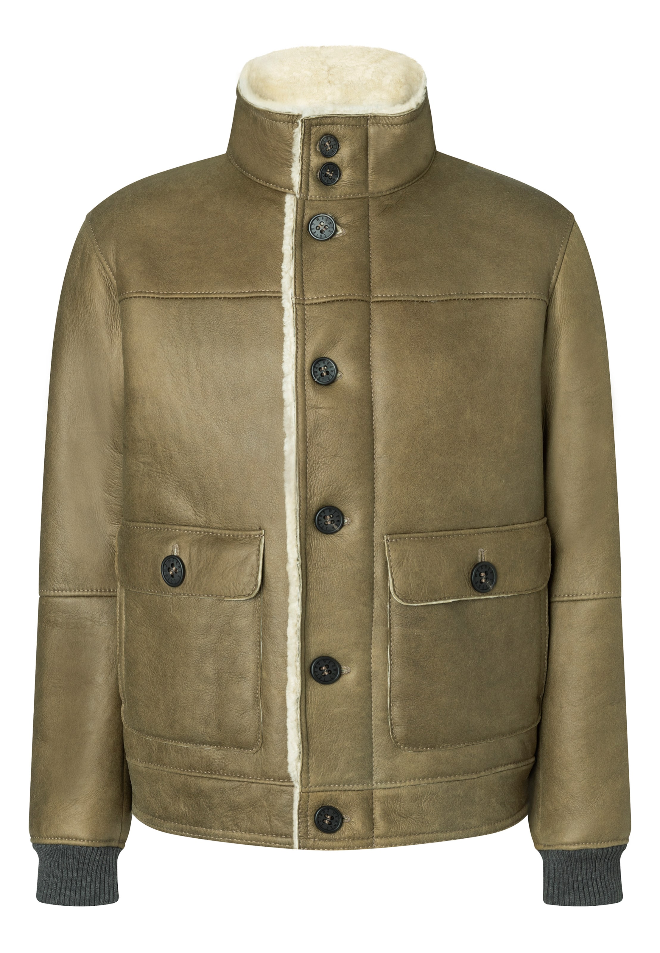 Werner Christ Winterjacke 'Vicente' in Grün: Vorderseite