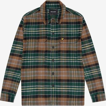 Lyle & Scott Regular Fit Skjorte i grøn: forside