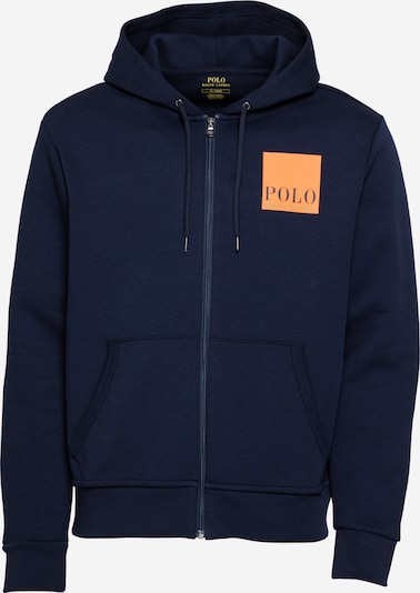 POLO RALPH LAUREN Sudadera con cremallera en navy / naranja, Vista del producto