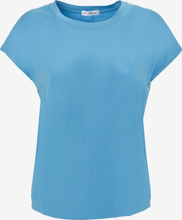 Influencer Shirt in Blue: front