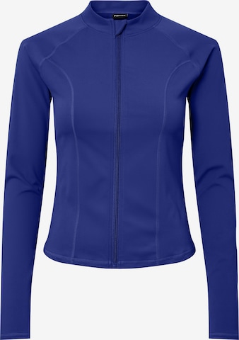PIECES Sportjas in Blauw: voorkant