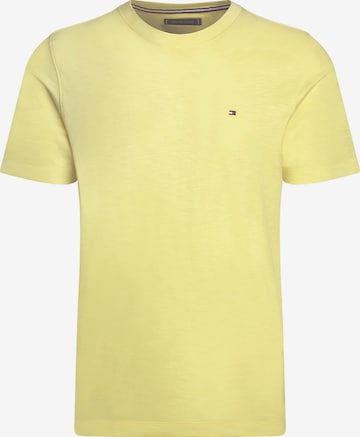 T-Shirt TOMMY HILFIGER en jaune : devant