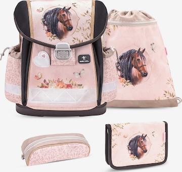 Belmil Backpack in Pink: front