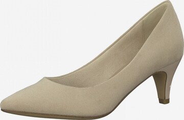 TAMARIS Pumps i beige: framsida