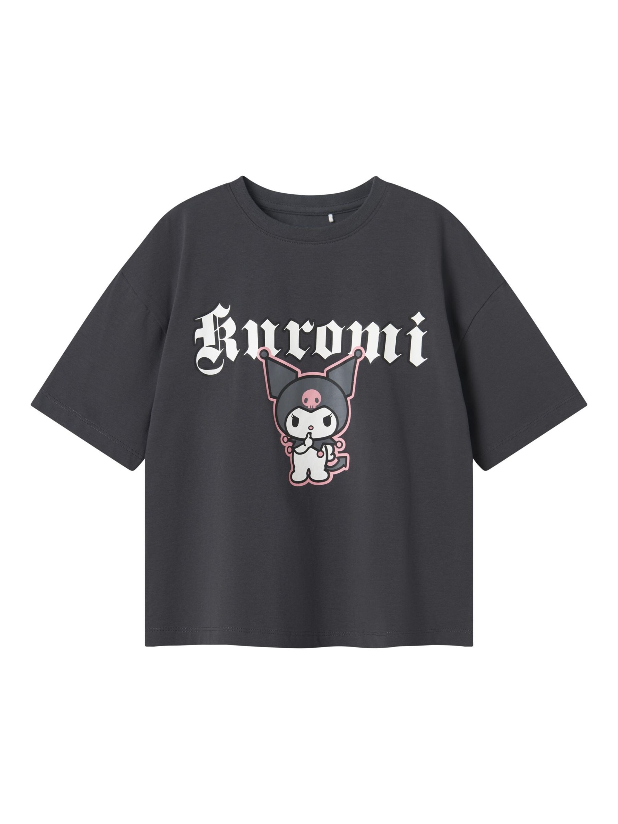 T-Shirt 'Kuromi' NAME IT en gris : devant
