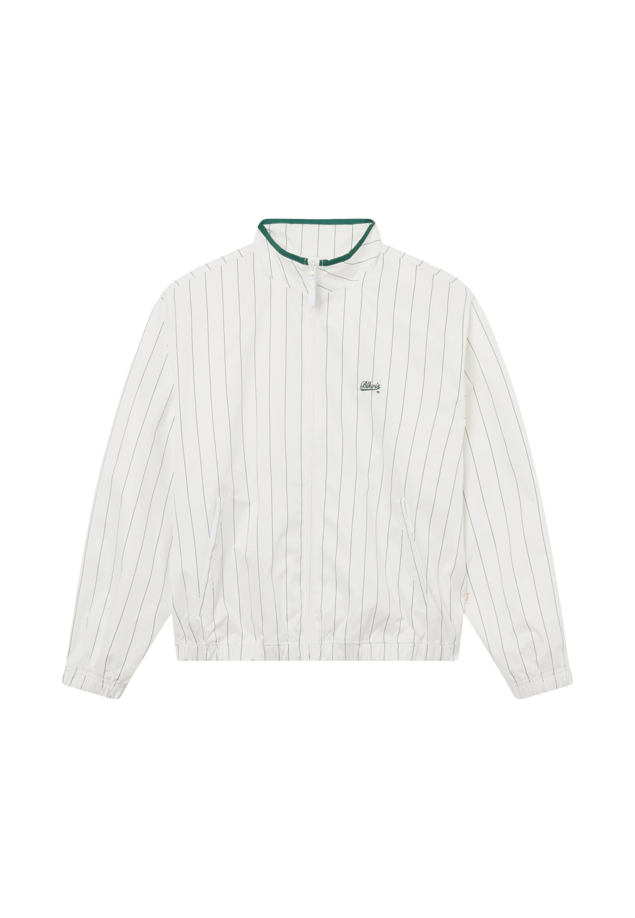 BLKVIS Training Jacket in White: front