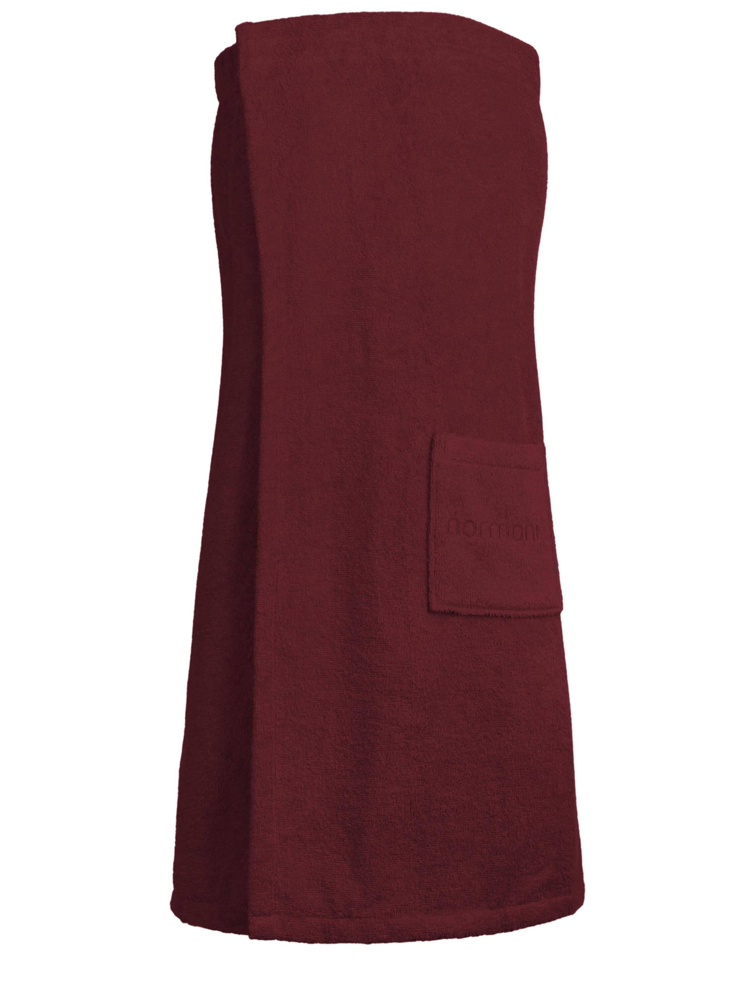 normani Badjas kort 'Mardin' in Rood: voorkant