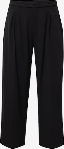 CITA MAASS co-created by ABOUT YOU Wide leg Pleat-front trousers 'Gemma' in Black: front