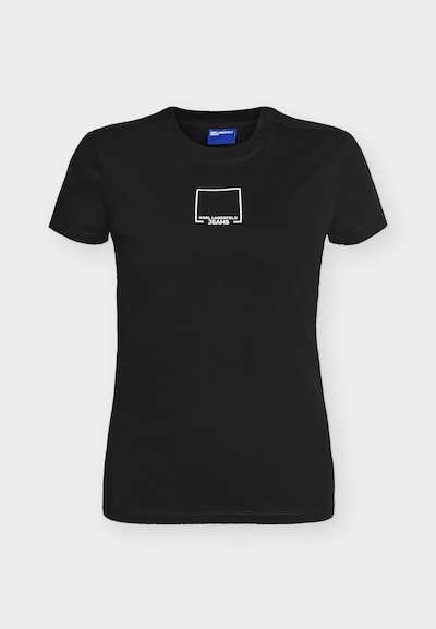 KARL LAGERFELD JEANS T-shirt en S en noir / blanc, Vue avec produit