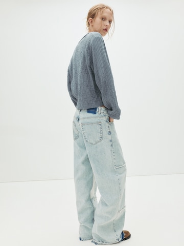 Chemisier Pull&Bear en bleu
