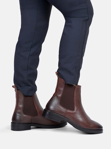 Chelsea Boots ' ALEXIA ' Crickit en marron