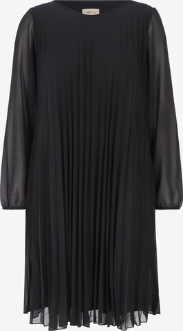 Cartoon Cocktail Dress in Black: front