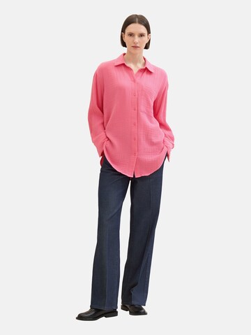 TOM TAILOR Blouse in Pink