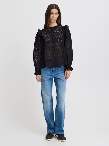 Camicia da donna 'IH YARROW' di ICHI in nero
