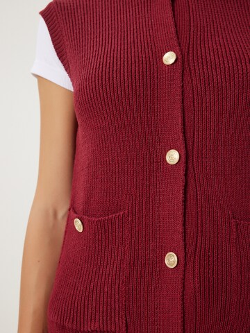 Cardigan Happiness İstanbul en rouge