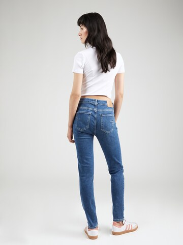 comma casual identity Slimfit Jeans i blå
