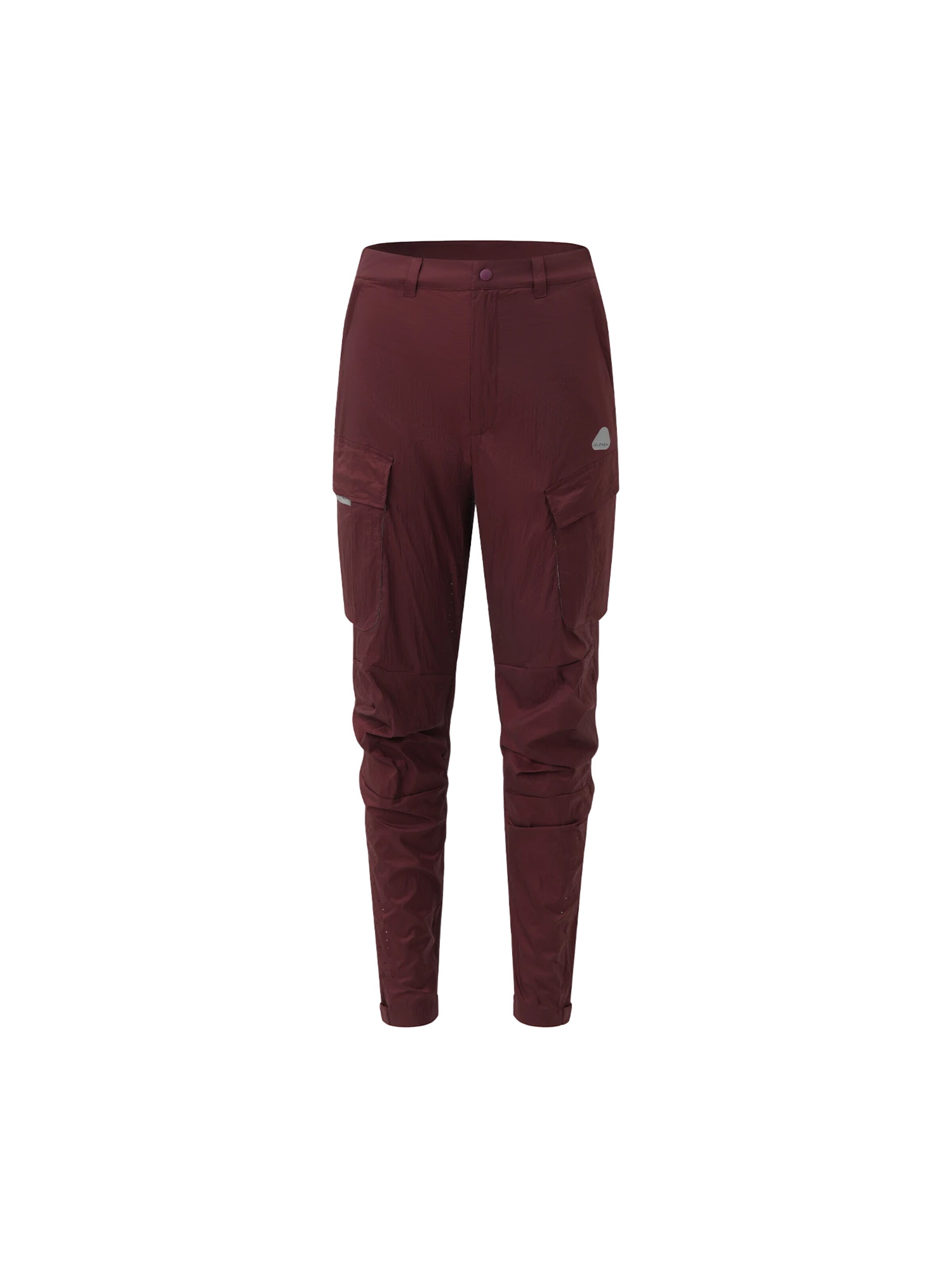 regular Pantaloni cargo 'Mont Blanc Cargo Pants' di Jelenew in rosso: frontale