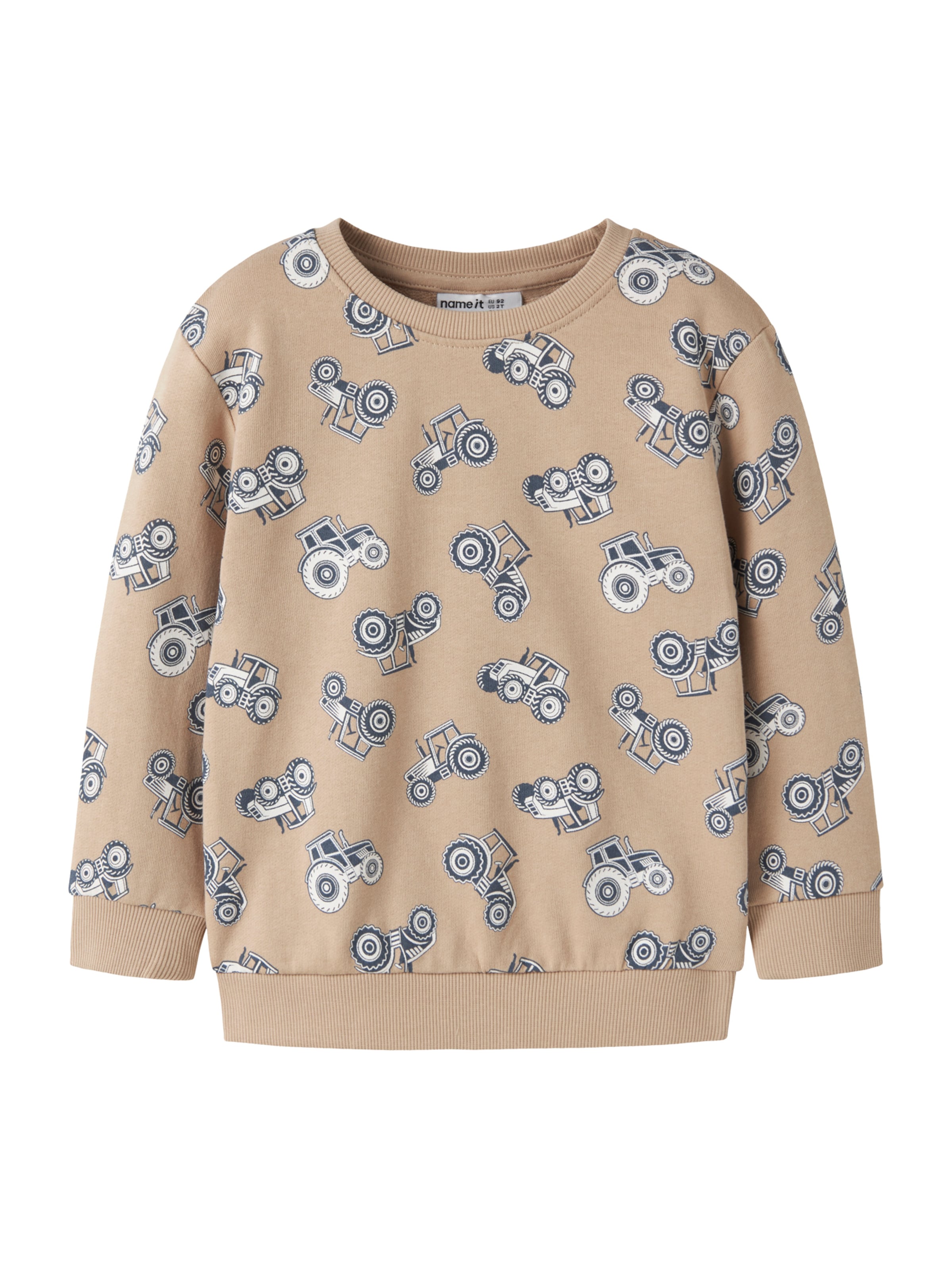 NAME IT Sweatshirt 'NMMVIFELIX' in Beige: Vorderseite