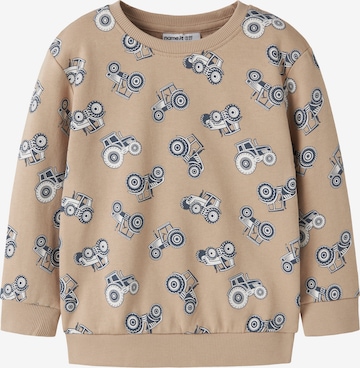 NAME IT Sweatshirt 'NMMVIFELIX' in Beige: Vorderseite