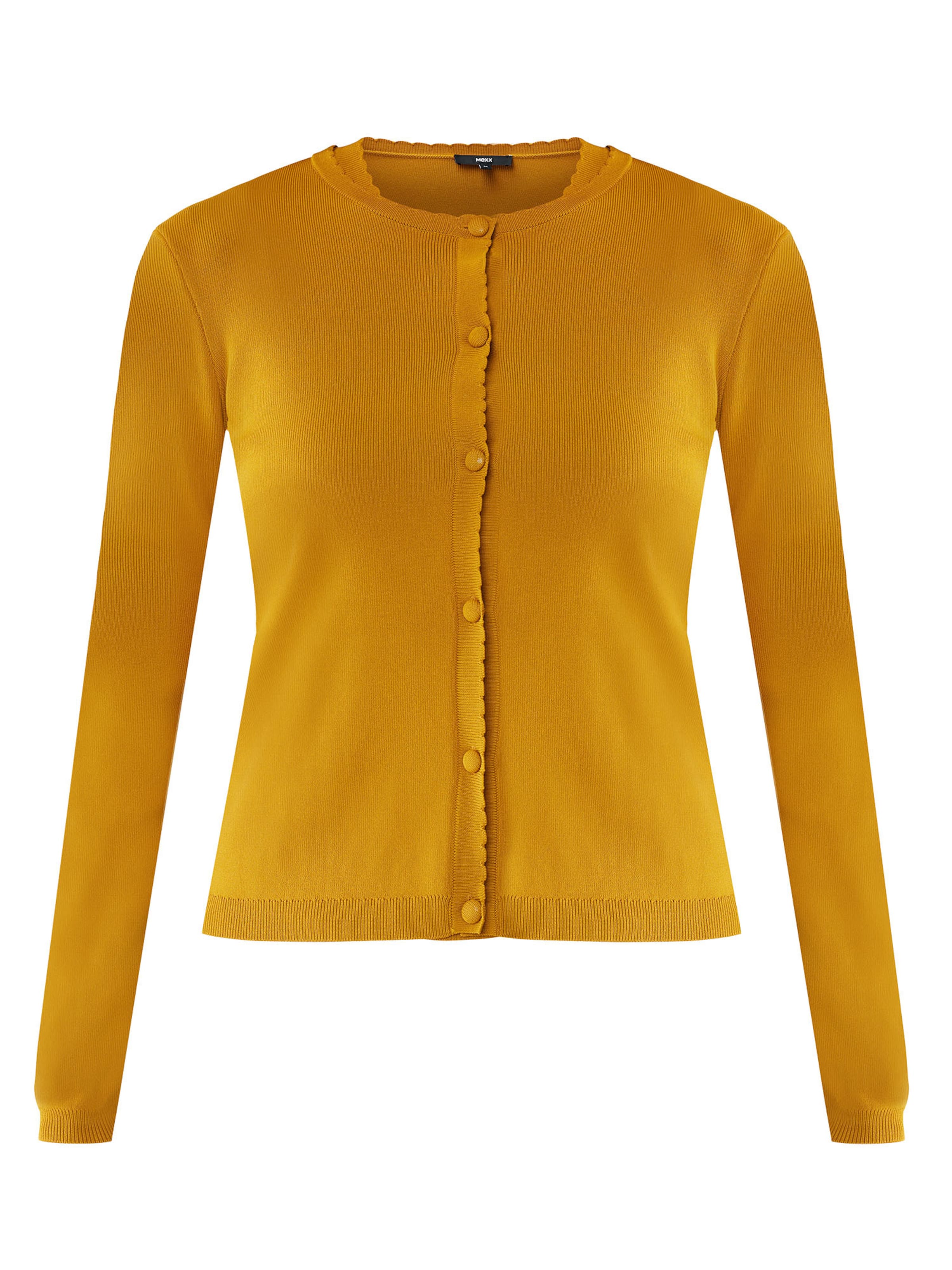 Cardigan 'Peony' MEXX en jaune : devant