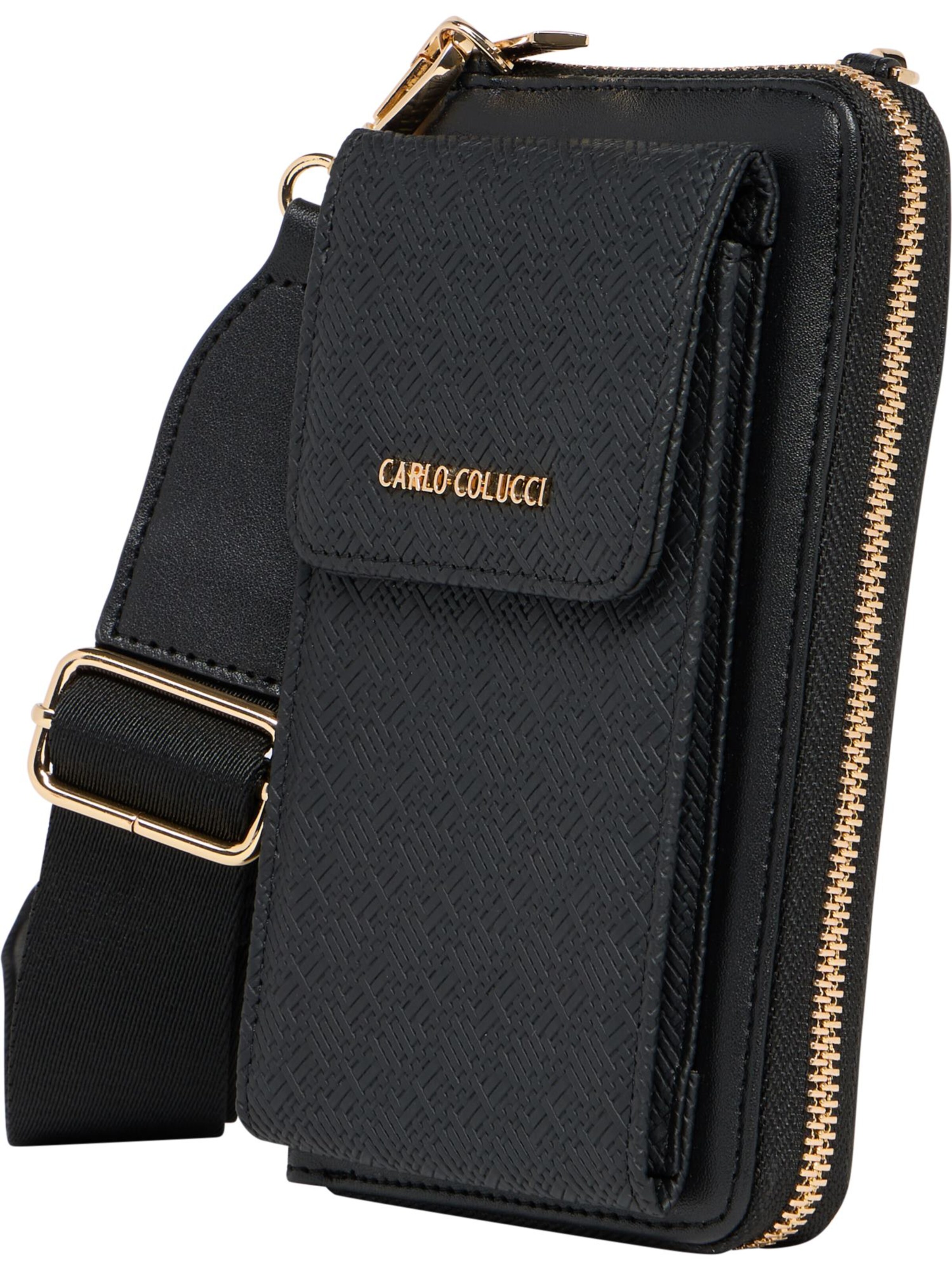 Carlo Colucci Smartphone case 'di Gesaro' in Black