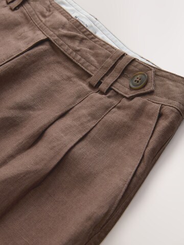 Next Wide Leg Hose 'N. Premium' in Braun