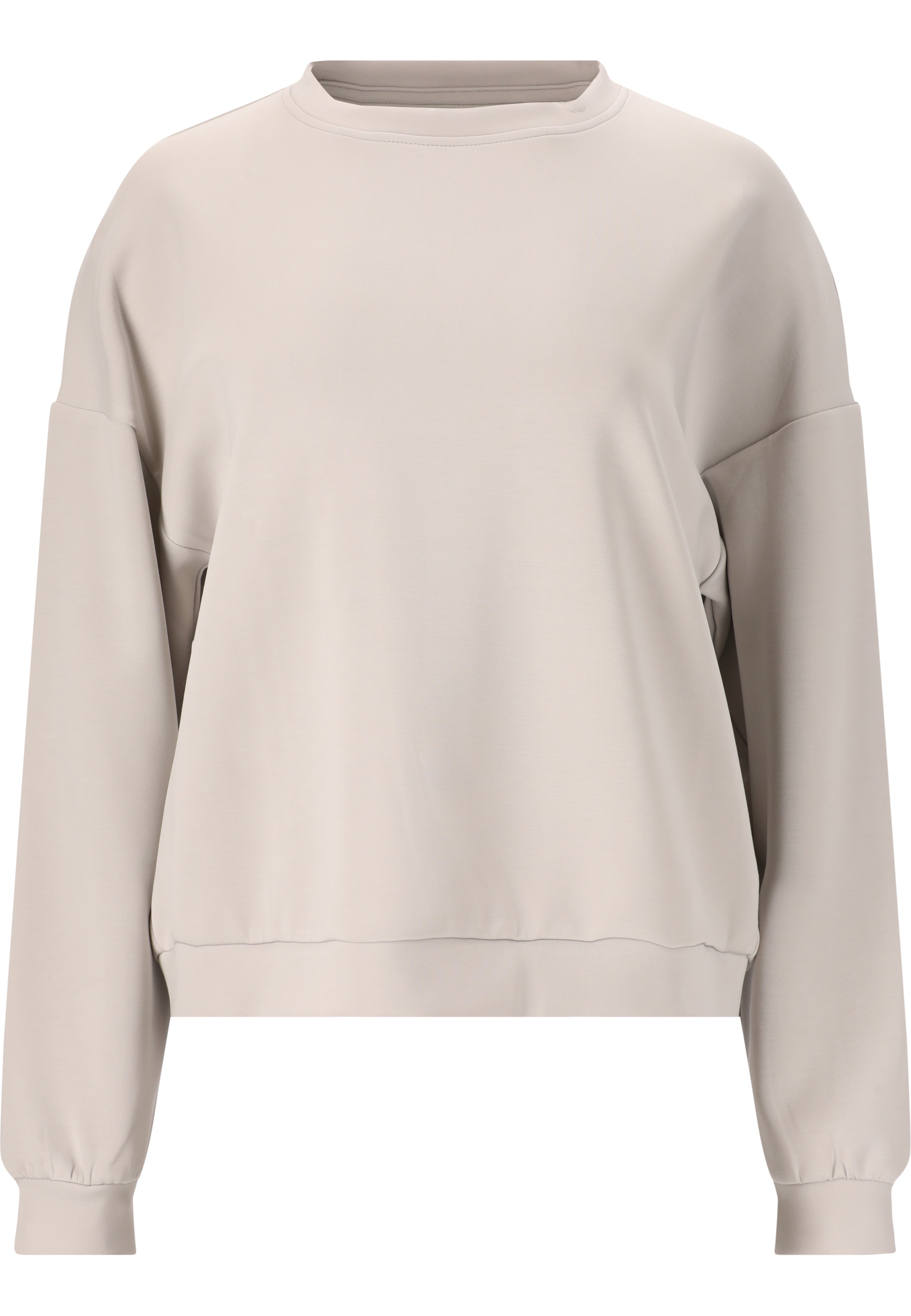 Athlecia Sports sweatshirt 'Jillnana' in Beige: front