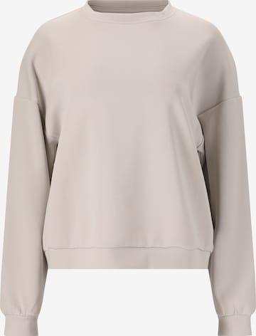Athlecia Sweatshirt 'Jillnana' in Beige: Vorderseite
