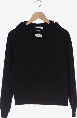 NA-KD Sweatshirt & Zip-Up Hoodie in M in Black: front