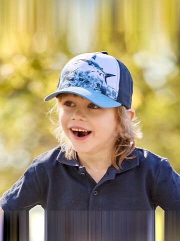MAXIMO Hat 'KIDS BOY-Cap Hai Klettverschluß' in Blue